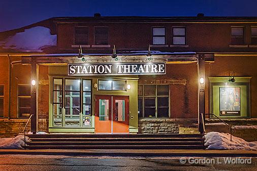 Station Theatre_32801-2.jpg - Photographed at first light in Smiths Falls, Ontario, Canada.